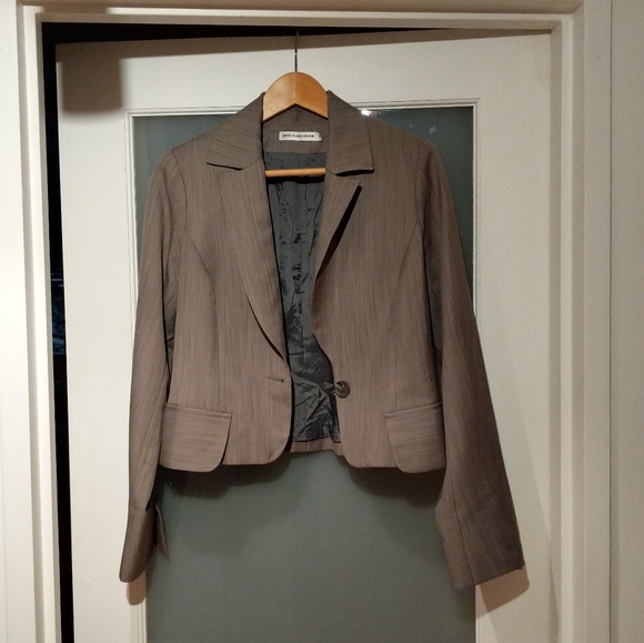 Jacqueline Conoir size 10 grey skirt suit - Picture 8 of 15